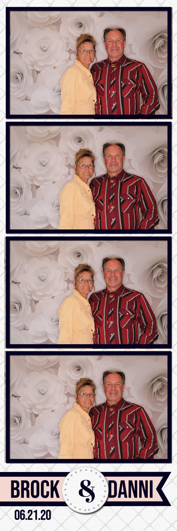 Danni and Brock’s Wedding | View more photos from the event at gallery.photoboothbillings.com/u/PhotoBoothBillings/Danni-and-Brock’s-Wedding